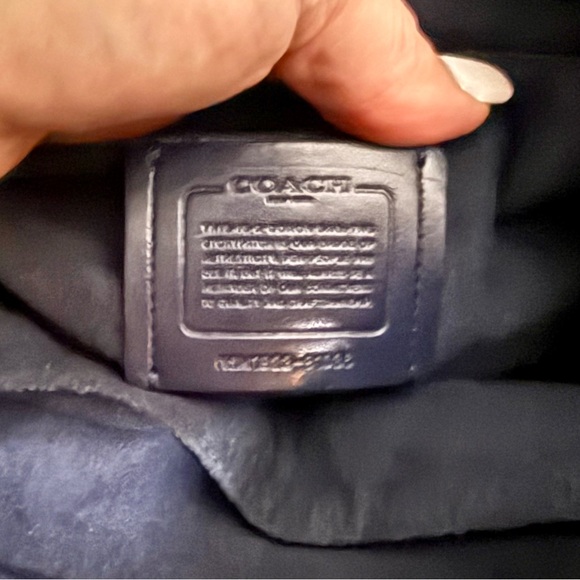 Coach Green Refiner Pebbled Leather Zoe Snakeskin Carryall Crossbody Tote Bag - Picture 13 of 14